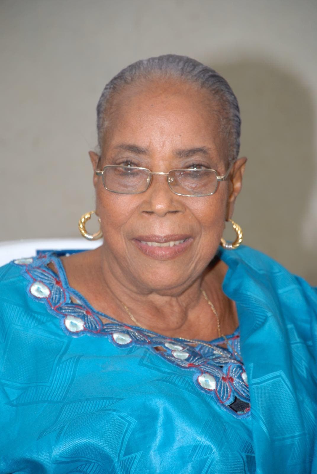 Mamie Agui, grand-mère maternelle de Rhonel, à l'origine de sa passion pour la cuisine